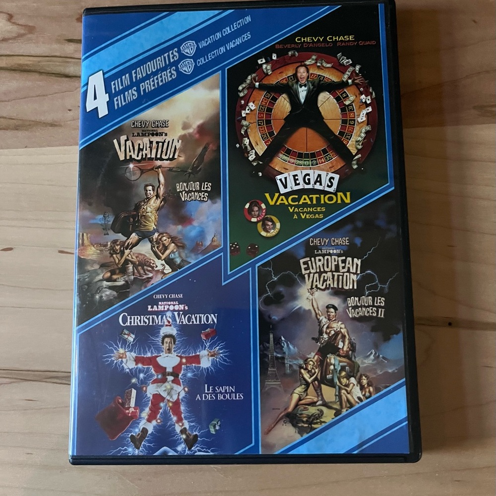 National Lampoon's 4 Movie Vacation Set - Vacation Vegas European Christmas